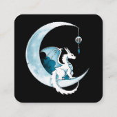 Jaar van de Draak Vierkante Visitekaartje (Achterkant)