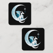 Jaar van de Draak Vierkante Visitekaartje (Voorkant / Achterkant)