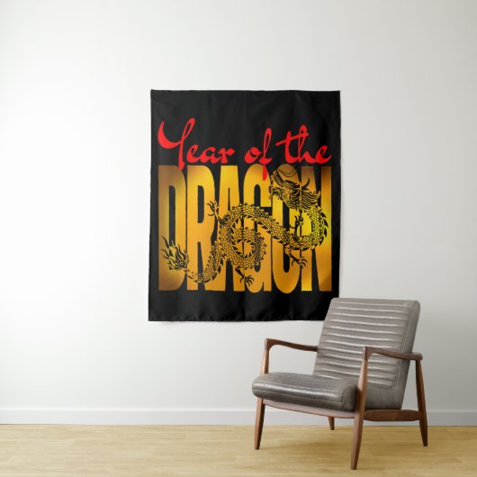 Jaar van de Draak Wandkleed (In situ)