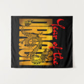 Jaar van de Draak Wandkleed (Voorkant (horizontaal))