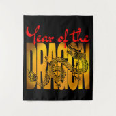 Jaar van de Draak Wandkleed (Voorkant)