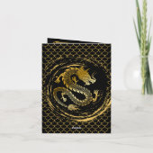 Jaar van de Dragon Black Gold Twin 15e verjaardag (Achterkant)