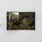 Jaar van de Dragon Black Gold Twin 15e verjaardag (Binnen)