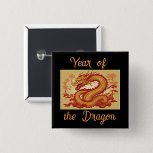 Jaar van de Dragon Button