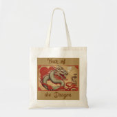Jaar van de Dragon Canvas tas (Voorkant)