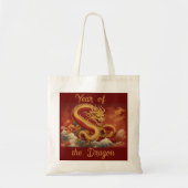 Jaar van de Dragon Canvas tas (Voorkant)
