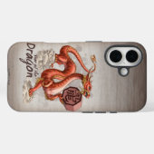 Jaar van de Dragon Chinese Zodiac Art iPhone Case (Achterkant (horizontaal))