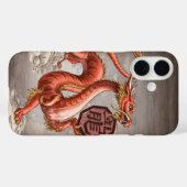 Jaar van de Dragon Chinese Zodiac Art iPhone Case (Achterkant (horizontaal))