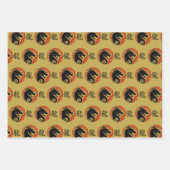 Jaar van de Dragon Design Inpakpapier Vel (Voorkant 3)