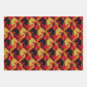 Jaar van de Dragon Design Inpakpapier Vel (Voorkant)