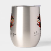 Jaar van de Dragon Design Thermische Wijn Tumbler (Links)