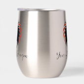 Jaar van de Dragon Design Thermische Wijn Tumbler (Rechts)