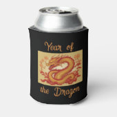 Jaar van de Dragon Koelbox Blikjeskoeler (Blikje Achterkant)
