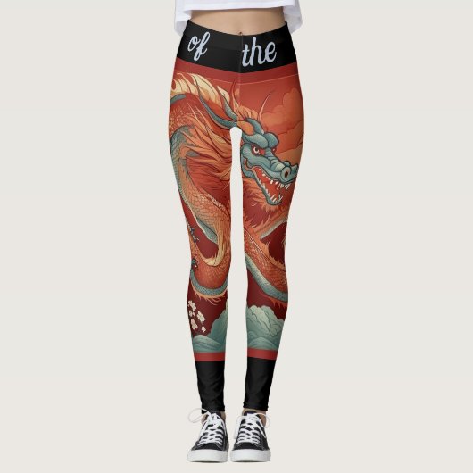 Jaar van de Dragon Leggings (Voorkant)