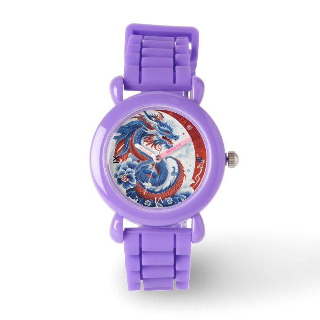 Jaar van de Dragon LIMITED. Kijk Horloge (Voorkant)