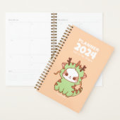 Jaar van de Dragon Mochi 2024 Schattige Kawaii Pup Planner (Display)