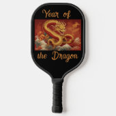Jaar van de Dragon Pickleball Paddle (Achterkant)
