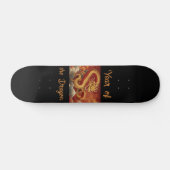 Jaar van de Dragon Skateboard (Horizontaal)