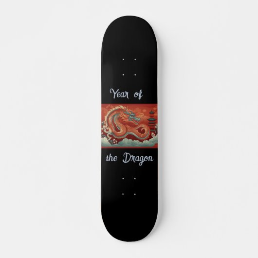 Jaar van de Dragon Skateboard (Voorkant)