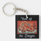Jaar van de Dragon Sleutelhanger (Voorkant)