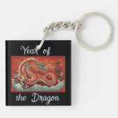 Jaar van de Dragon Sleutelhanger (Achterkant)