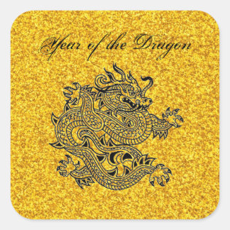 Jaar van de Dragon Stickers