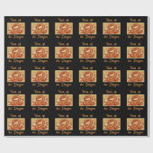 Jaar van de Dragon Wrapping Paper Cadeaupapier (Vlak)