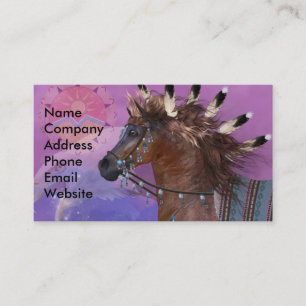 Jaar van de Eagle Horse Visitekaartje