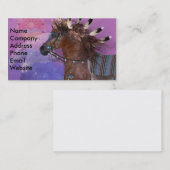 Jaar van de Eagle Horse Visitekaartje (Voorkant / Achterkant)