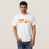 jaar van de geit 2015 (bokeh) t-shirt (Voorkant volledig)