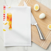 jaar van de geit 2015 (bokeh) theedoek (Quarter Fold)