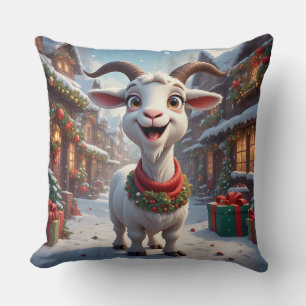 🎄 Jaar Van De Geit 2027 Kerstcadeau Idee 🐐 Kussen
