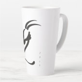 Jaar van de Geit 2027 Latte Mok (Rechterhoek)