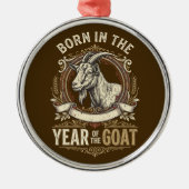 Jaar Van De Geit 2027 Ornament Maan Nieuwjaar (Voorkant)