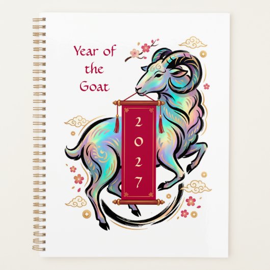 Jaar van de Geit 2027 Planner (Voorkant)