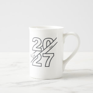 Jaar van de Geit 2027 Porselein Kop