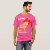 Jaar van de Geit Chinese Zodiac Lunar Nieuwjaar T-shirt (Voorkant volledig)