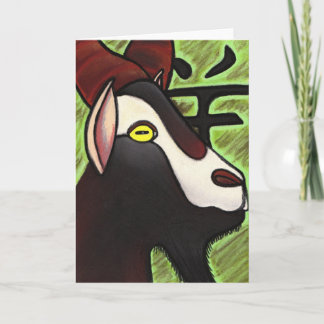 Jaar van de Geit Feestdagen Kaart