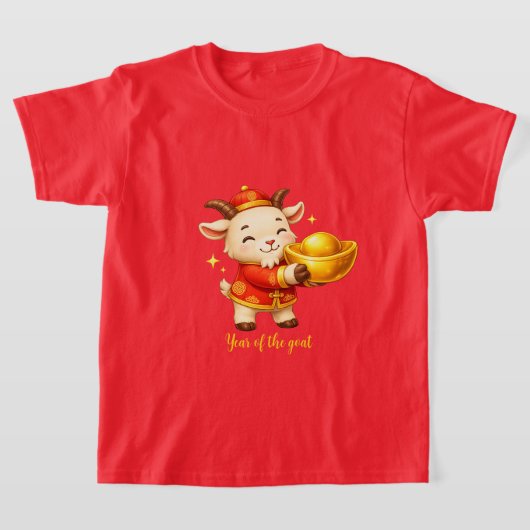Jaar van de geit  t-shirt (Laagn)