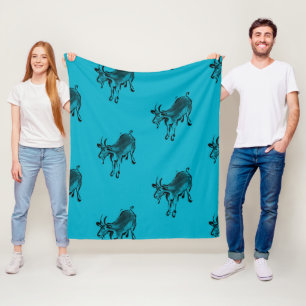 Jaar van de geiten vachtdeken fleece deken
