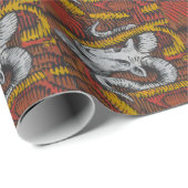 Jaar van de geitenschaap Ram Graffiti Cadeaupapier (Rol Hoek)