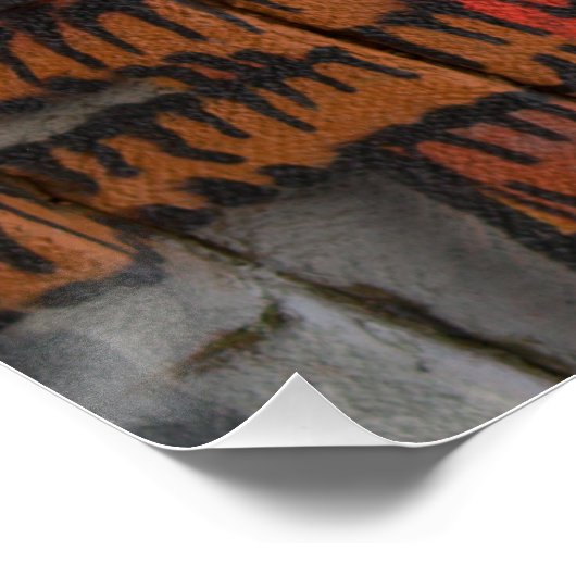 Jaar van de geitenschaap Ram Graffiti Perfect Poster (Hoek)