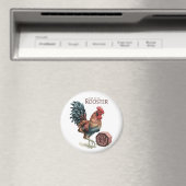 Jaar van de haan magneet (Insitu (Vaatwasser))