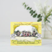 Jaar van de Holiday Briefkaart (Staand voorkant)