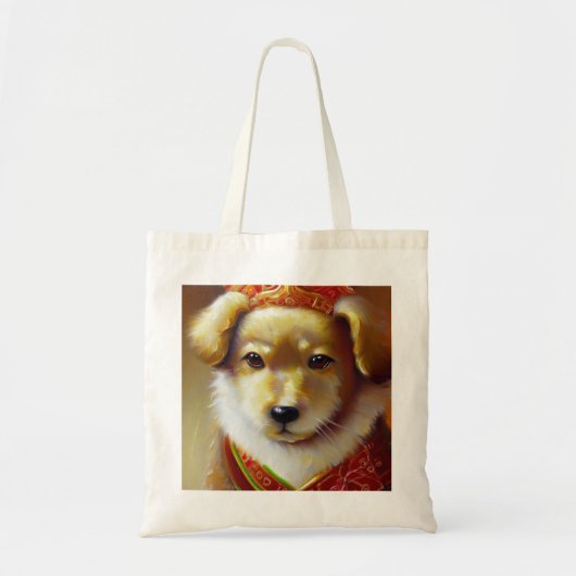 Jaar van de Hond 6 Tote Bag (Voorkant)