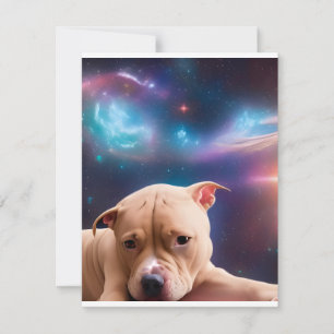 Jaar van de hond feestdagenkaart