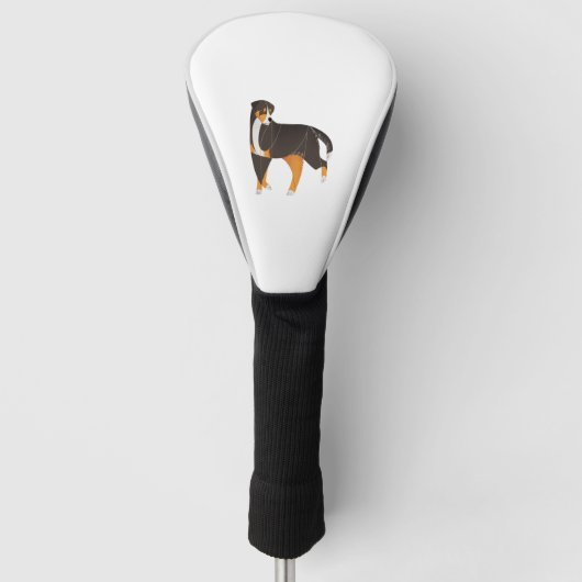 Jaar van de Hond - Greater Swiss Mountain Dog Golfheadcover (Voorkant)