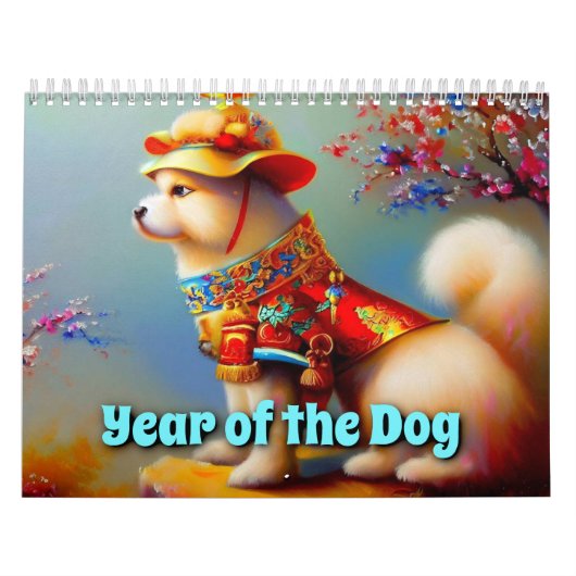 Jaar van de hond kalender (Hoes)
