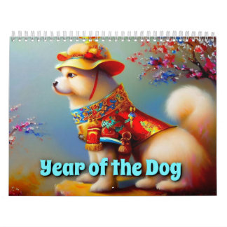 Jaar van de hond kalender