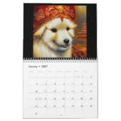 Jaar van de hond kalender (Jan 2027)